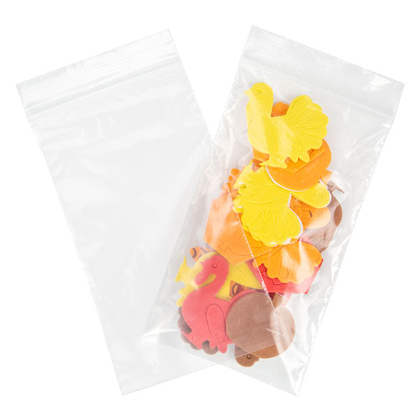Grip Seal Bags 10x18cm PE 50 micron (100 pieces) [2PE47]