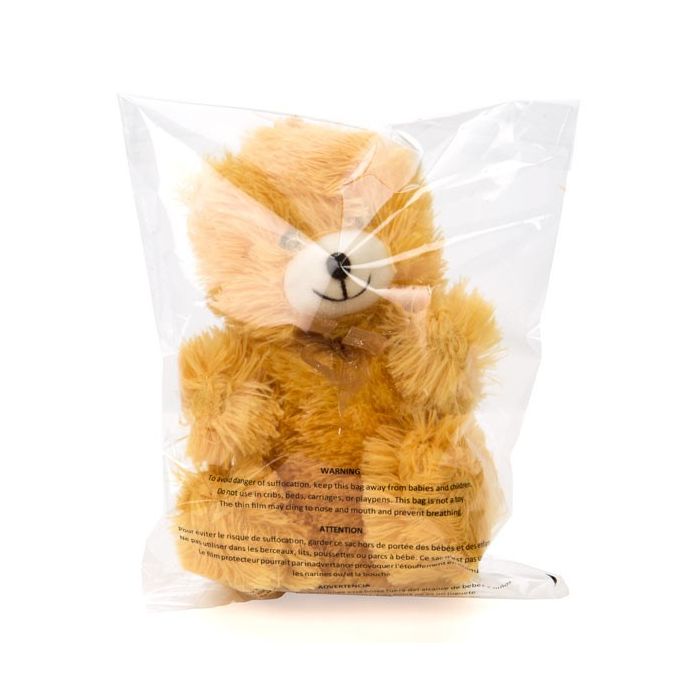 Plastic Bags with Suffocation Warning 20.3x25.4cm Reclosable (100 pieces) [PFW1810]