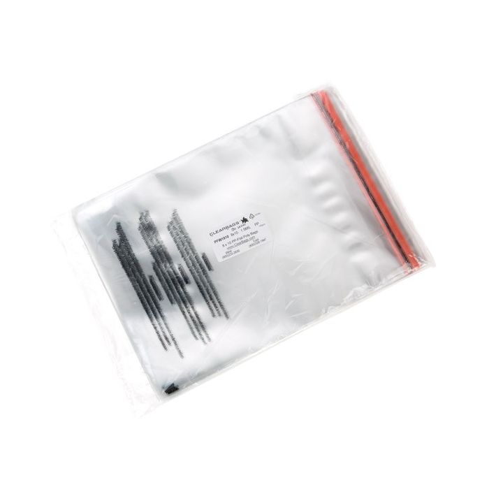 Plastic Bags with Suffocation Warning 20.3x25.4cm Reclosable (100 pieces) [PFW1810]