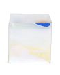 Plastic Gift Boxes 8,9x8,9x8,9 cm Iridescent with Autolock Bottom (25 pieces) [PLB105I]
