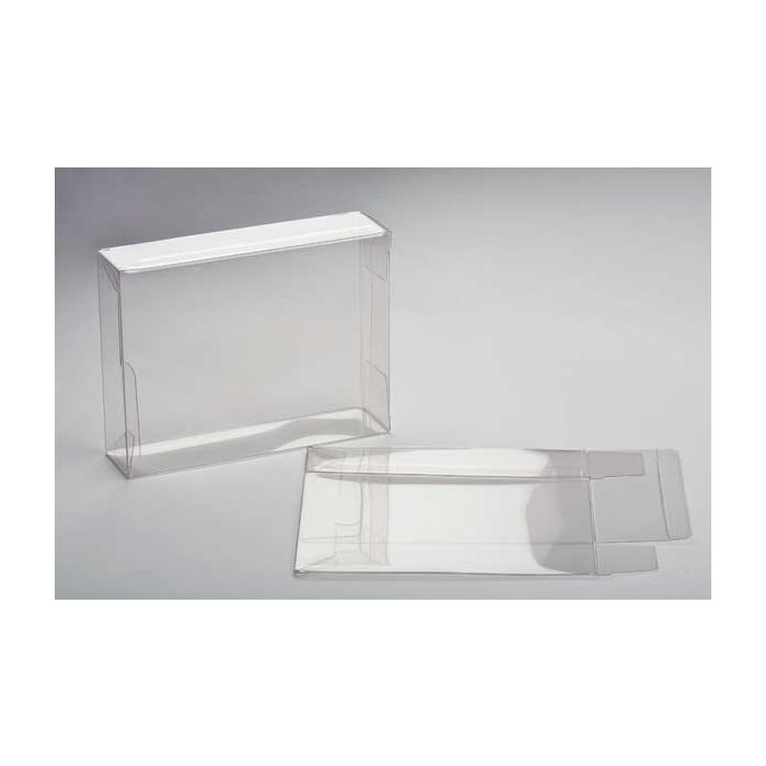 Plastic Gift Boxes 13x5.1x13cm Crystal Clear with Autolock Bottom (25 pieces) [PLB236]