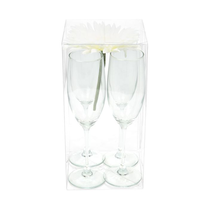 Plastic Gift Boxes 12.7x12.7x25.4cm with Autolock Bottom (25 pieces) [PLB87]