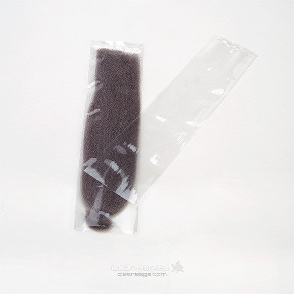 Plastic Bags 5.1x20.3cm Clear Polypropylene (100 pieces) [FP228]