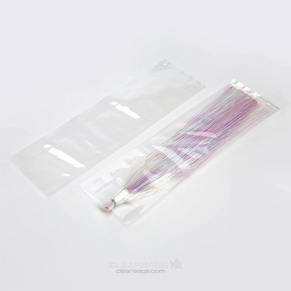 Plastic Bags 7.6x25.4cm Clear Polypropylene (100 pieces) [FP2310]