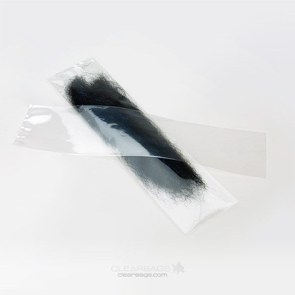 Plastic Bags 7.6x30.5cm Clear Polypropylene (100 pieces) [FP2312]
