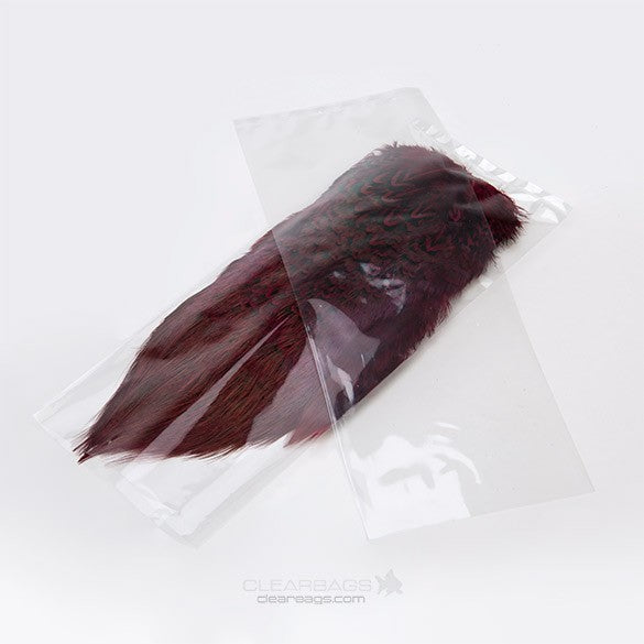 Plastic Bags 10.2x25.4cm Clear Polypropylene (100 pieces) [FP2410]