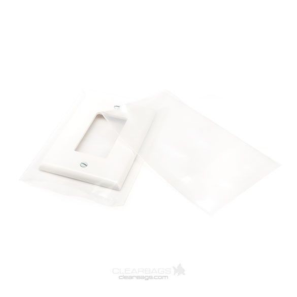 Plastic Bags 10.2x15.2cm LDPE 100 micron (100 pieces) [PE446]