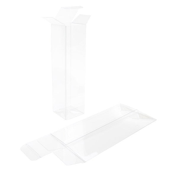 Plastic Gift Boxes 5.2x5.2x20.6cm Autolock Bottom (25 pieces) [PLB336]