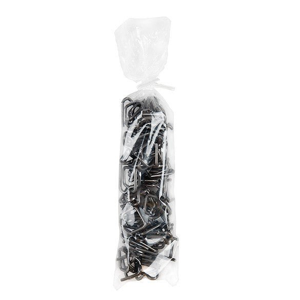 Plastic Bags 7.6x30.5cm Clear Polypropylene (100 pieces) [FP1H312]