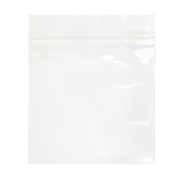 Grip Seal Bags 7.5x7.5 Crystal Clear PP 50 micron (100 pieces) [ZC33]