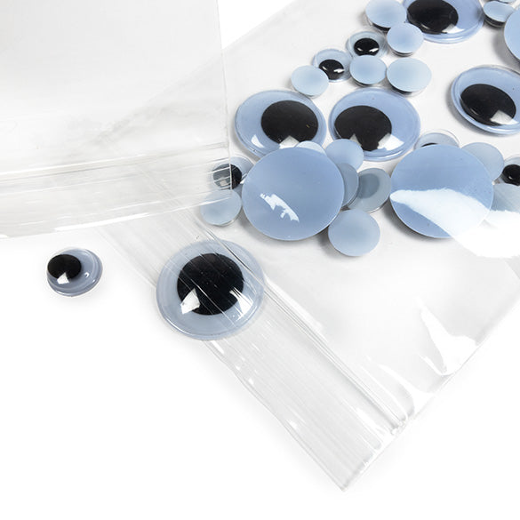 Grip Seal Bags 10x15cm Crystal Clear PP 50 micron (100 pieces) [ZC46]
