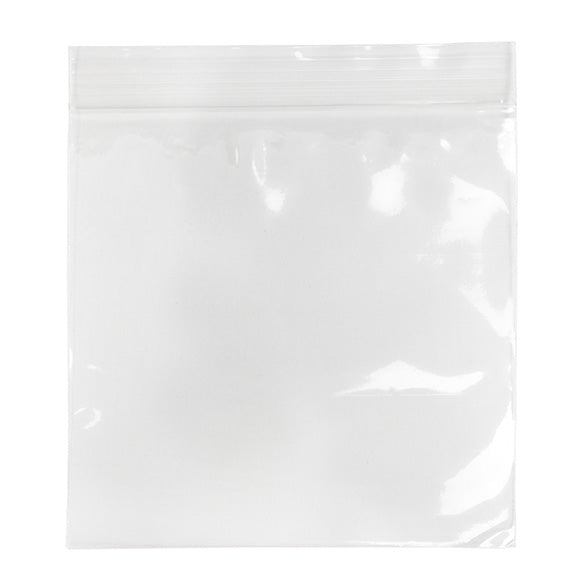 Grip Seal Bags 12.5x12.5cm Crystal Clear PP 50 micron (100 pieces) [ZC55]
