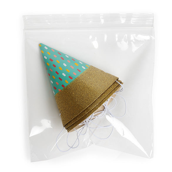 Grip Seal Bags 15x15cm Crystal Clear PP 50 micron (100 pieces) [ZC66]