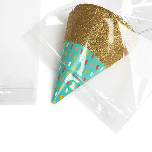 Grip Seal Bags 15x15cm Crystal Clear PP 50 micron (100 pieces) [ZC66]