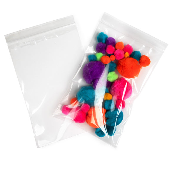 Grip Seal Bags 15x23cm Crystal Clear PP 50 micron (100 pieces) [ZC69]