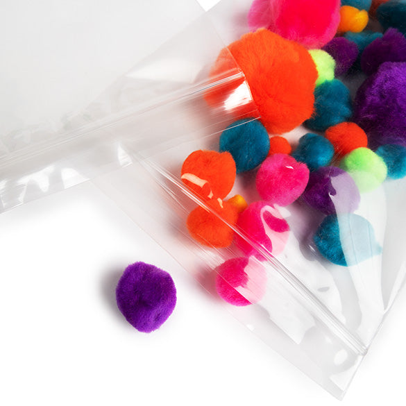 Grip Seal Bags 15x23cm Crystal Clear PP 50 micron (100 pieces) [ZC69]