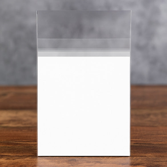 Plastic Bags 8.5x13.1+3.8cm Premium with Protective Closure (100 pieces) [PR3]