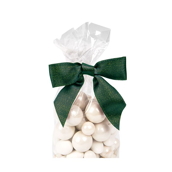 Pre-tied Bow Metallic Spruce 8.9 cm (25 pieces) [MBOWSP]