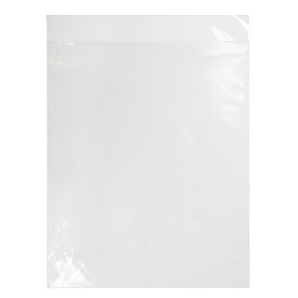 Plastic Bags 22.7x36.2cm Transparent Peel and Seal (100 pieces) [B814PC]