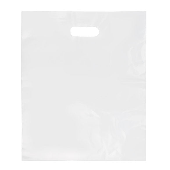 Handle Bag Clear 2.25 Mil, 20% Recycled Content 38,1x45,7cm (100 Pieces) [H1518CL1R]
