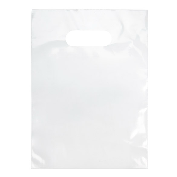 Handle Bag Clear 2.25 Mil, 20% Recycled Content 22,9x30,5cm (100 Pieces) [H912CL1R]