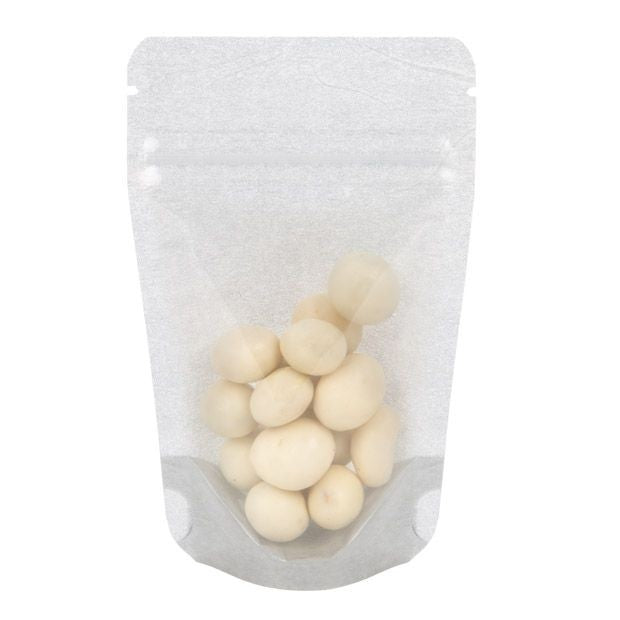 Stand Up Pouches Rice Paper Transparent/Silver 7.9x5.1x13cm | 28 grams (100 pieces) [ZBGR1SC]