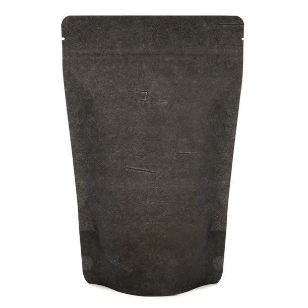 Stand Up Pouches Rice Paper Black 14.9x8.9x23.2cm | 312 grams (100 pieces) [ZBGR7SB]