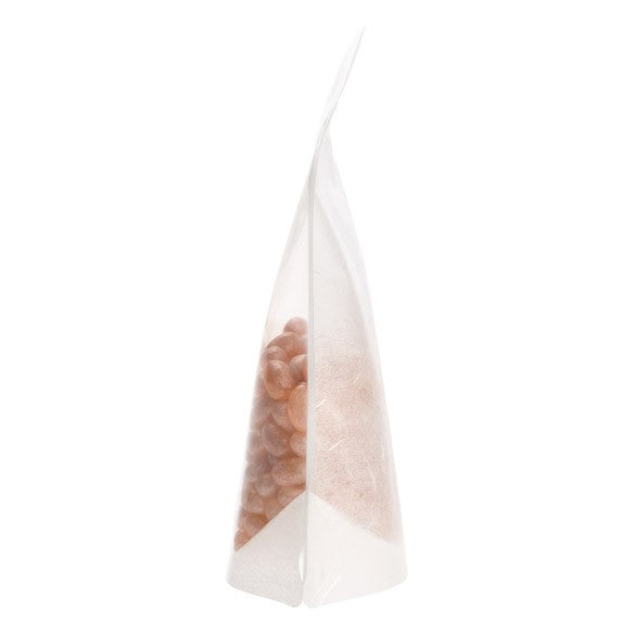 Stand Up Pouches Rice Paper Transparent/White 11.9x7.6x18.4cm | 114 grams (100 pieces) [ZBGR46WC]