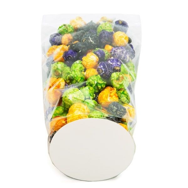 Plastic Bags round Bottom 8.3x25.4cm 40 micron with paper insert (50 pieces) [RPBG3]