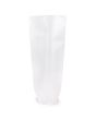 Plastic Bags round Bottom Frosted 7x25,4 cm with paper insert (50 pieces) [RPBGF2]