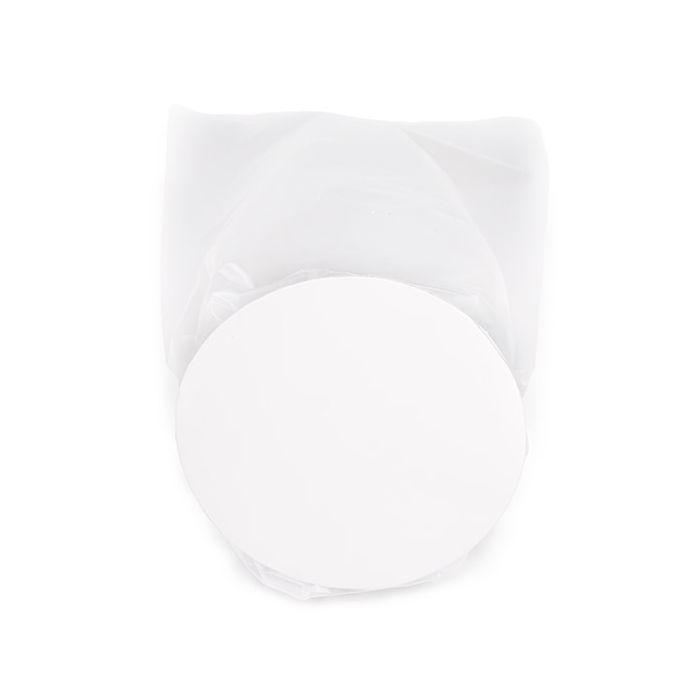 Plastic Bags round Bottom Frosted 8,3x25,4 cm with paper insert (50 pieces) [RPBGF3]