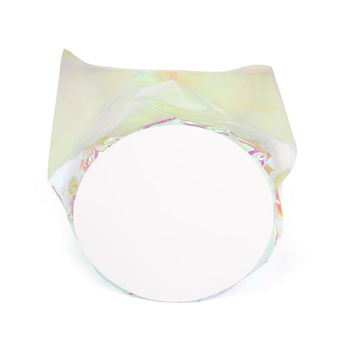 Plastic Bags round Bottom Iridescent 10,2x25,4 cm with paper insert (50 pieces) [RPBGH4]
