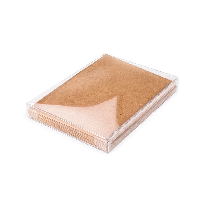 rPET Crystal Clear Box 9.5x1.6x13.2 cm (25 pieces) [FB10R]