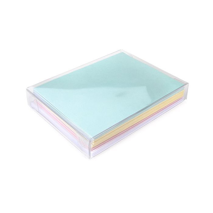 rPET Crystal Clear Box 11.4x2.5x14.9 cm