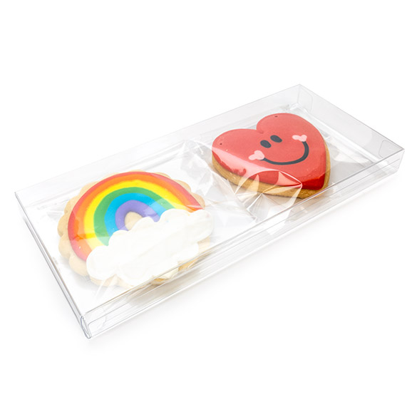 rPET Crystal Clear Box 10,8x2,1x24,3cm (25 pcs) [FB128R]