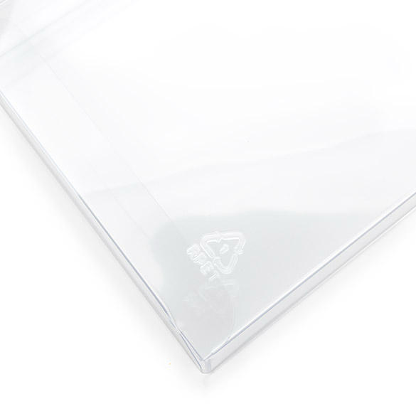 rPET Crystal Clear Box 10,8x2,1x24,3cm (25 pcs) [FB128R]