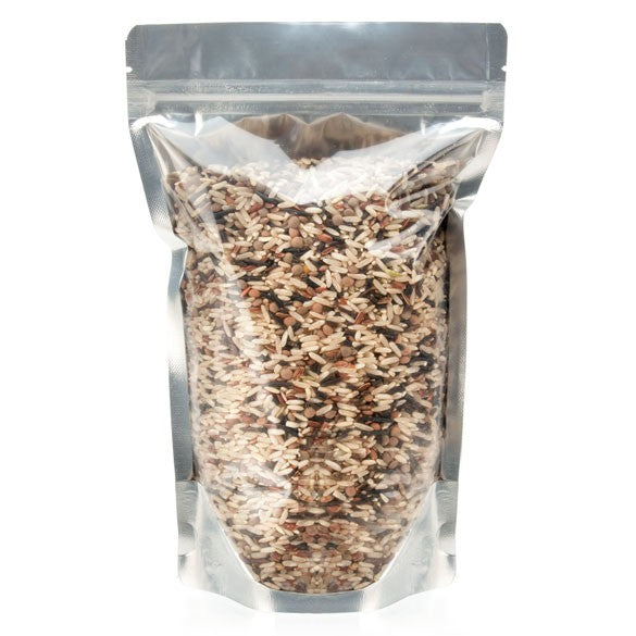 Stand Up Pouches Transparent/Silver 14.5x8x23cm | 170 grams (100 pieces) [ZBGS58]