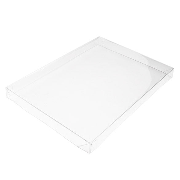 Lid Foldable and crystal Clear 13.8x1.6x19.2cm (25 pieces) [BT1]