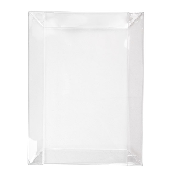 Lid Foldable and crystal Clear 11.6x1.6x15.4cm (25 pieces) [BT3]