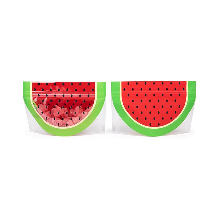 Stand Up Pouches Watermelon Shaped 20,3x7,6x13,3 cm (100 pieces) [SP3WZ]