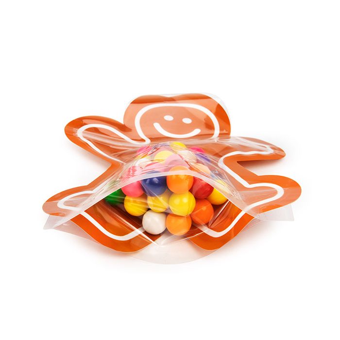 Stand Up Pouches Gingerbread Man Shaped 16,7x7,6x20,6 cm (25 pieces) [SP7GZ]