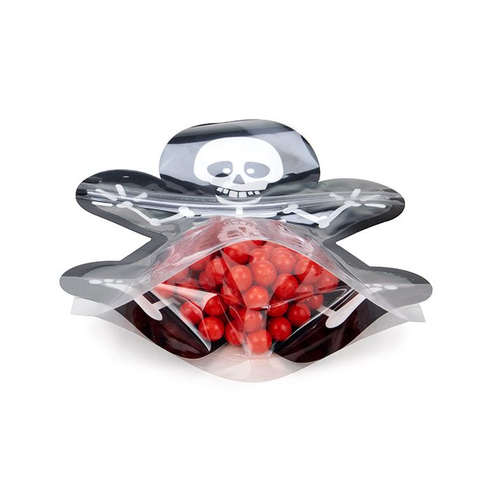 Skeleton Shaped Pouch 16.7x7.6x20.6 cm (25 pieces) [SP7SKZ]