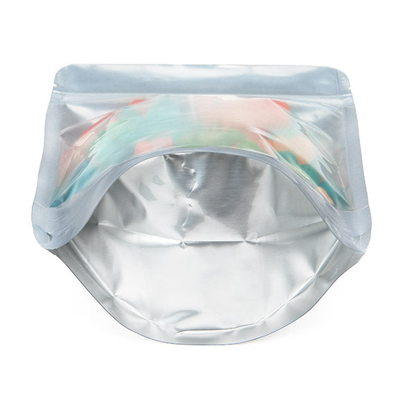 Stand Up Pouches Transparent/Silver 13x7x20.5cm | 113 grams (100 pieces) [ZBGS3]