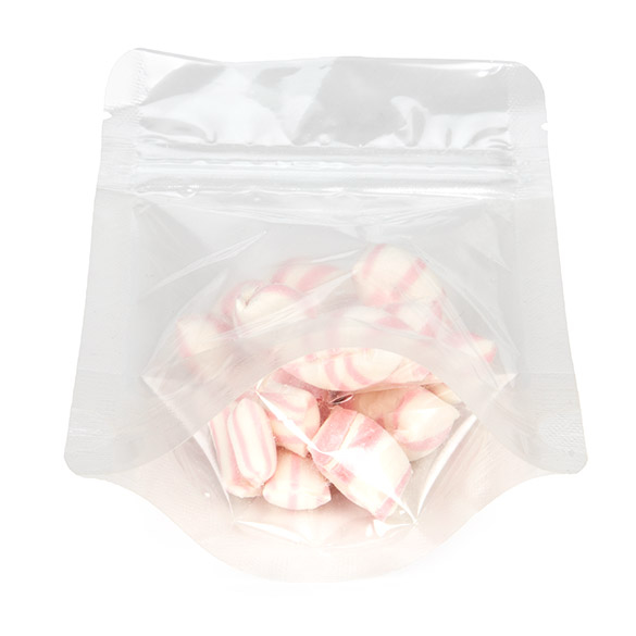 Stand Up Pouches Transparent 9.5x5.7x15.7cm | 57 grams (100 pieces) [ZBG35]