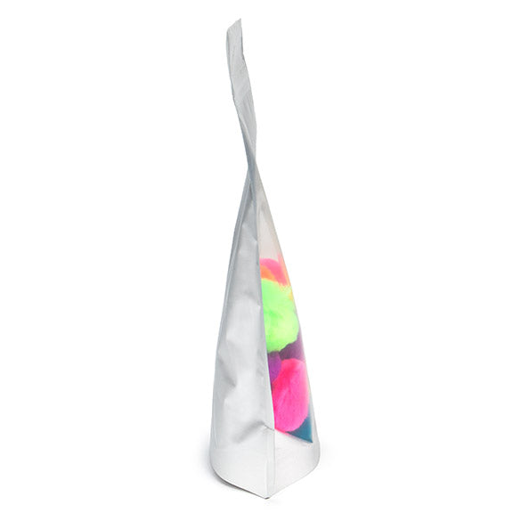 Stand Up Pouches Transparent/Silver 14.5x8x23cm | 170 grams (100 pieces) [ZBGS58]