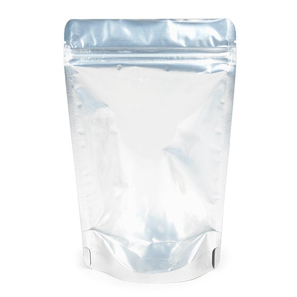 Stand Up Pouches Transparent/Silver 14.5x8x23cm | 170 grams (100 pieces) [ZBGS58]