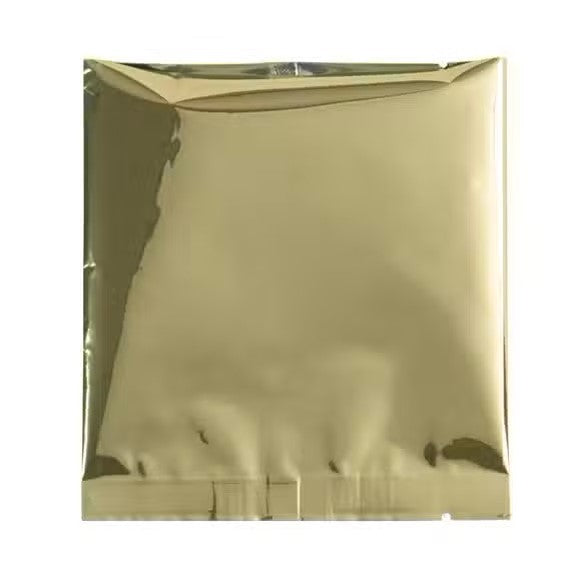 Plastic Bags Gold 10.2x10.2cm Metallised and Sealable (100 pieces) [SVP44G]