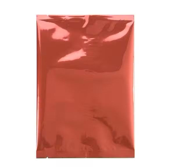 Plastic Bags Red 12.7x17.8cm Metallised and Sealable (100 pieces) [SVP57R]
