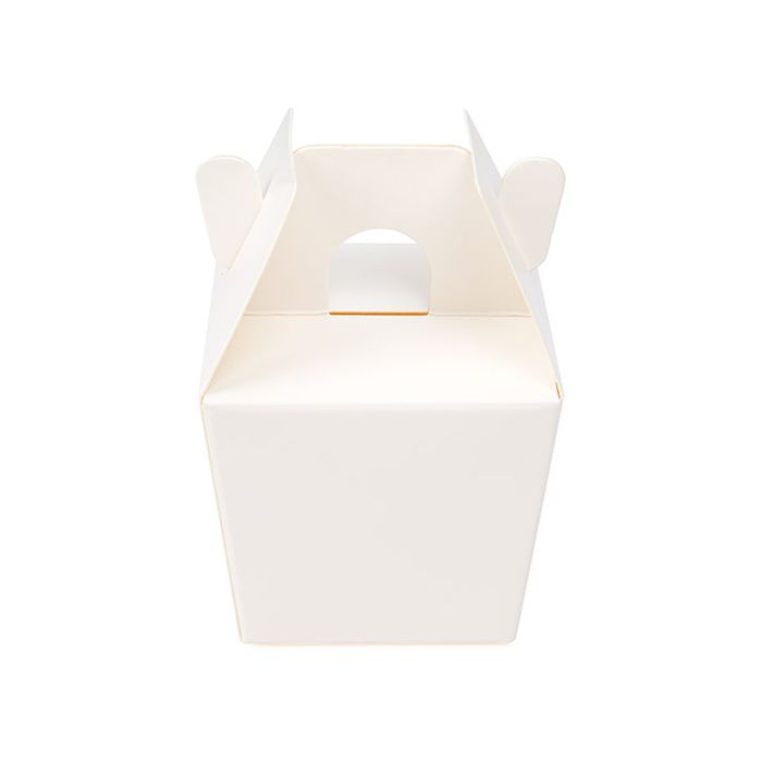 White Mini Take Out Box 6x5.1x5.4 cm (25 pieces) [FS382]