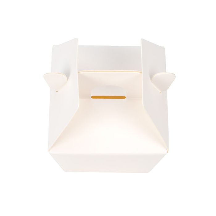 White Mini Take Out Box 6x5.1x5.4 cm (25 pieces) [FS382]